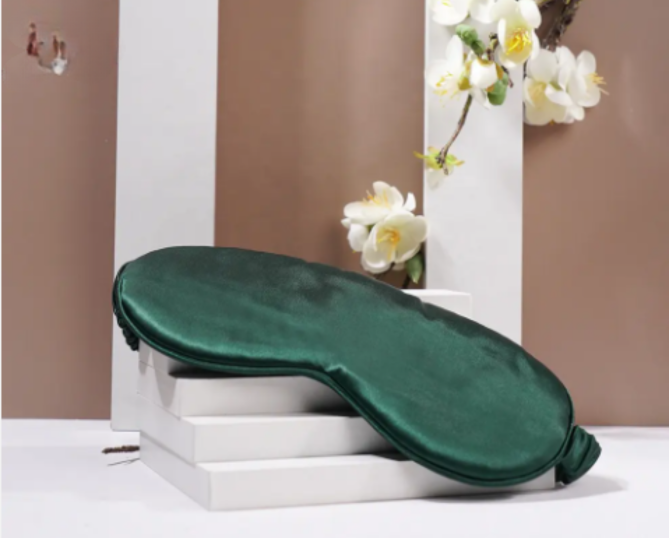 Luxe Moerbeizijde Geschenkset Nachtgroen