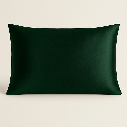 zijde Kussensloop Nachtgroen