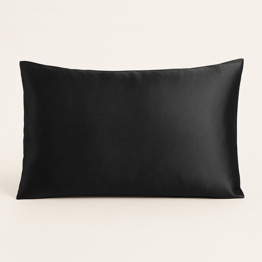 zijde Kussensloop donker grijs