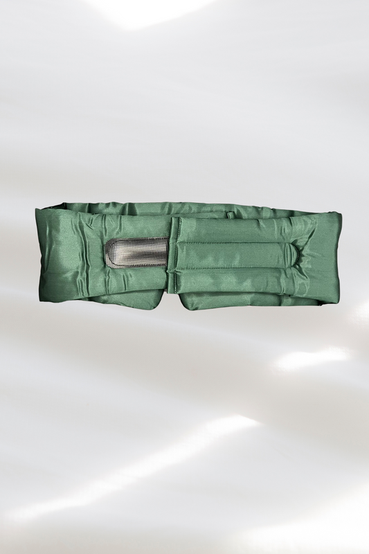 Groot deluxe zijden slaapmasker voor maximale ontspanning en comfort, slapen in het donker