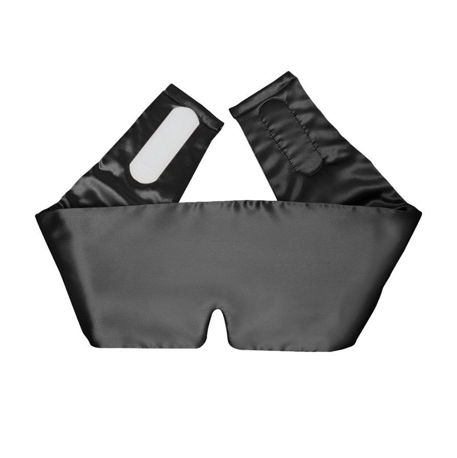 Groot deluxe zijden slaapmasker voor maximale ontspanning comfort en duisternis