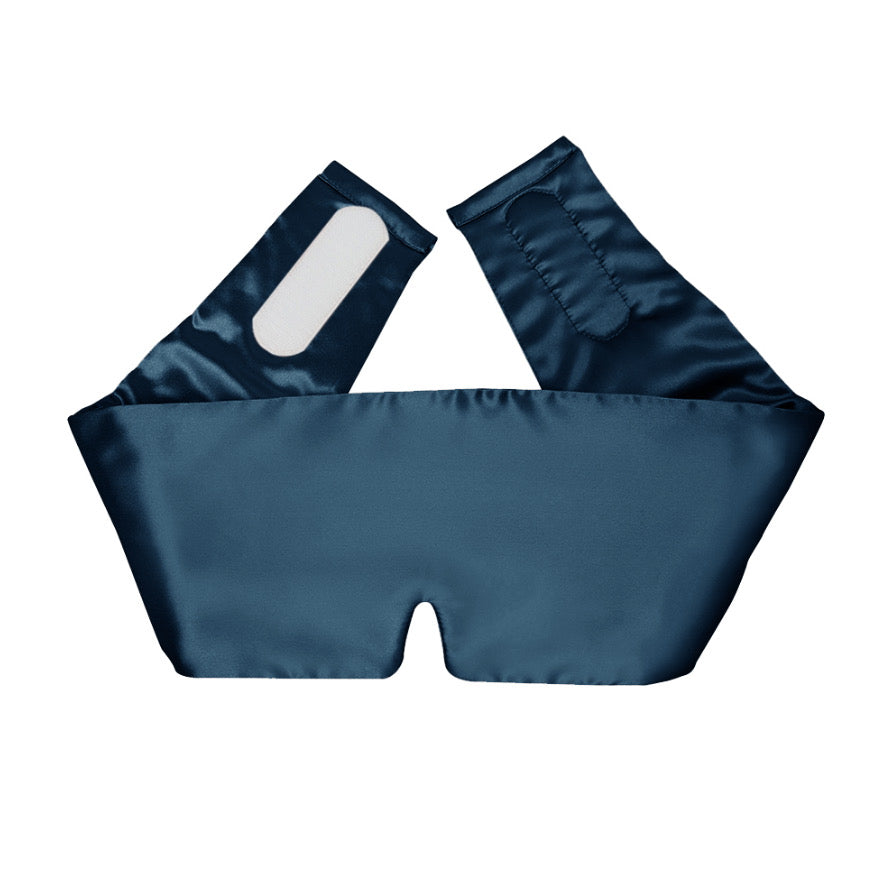Groot deluxe zijden slaapmasker voor maximale ontspanning comfort duisternis