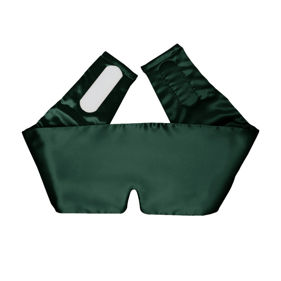Groot deluxe zijden slaapmasker voor maximale ontspanning en comfort
