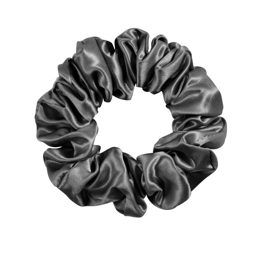 Zijden scrunchie in een luxe geschenkenset voor haarbescherming en stijl