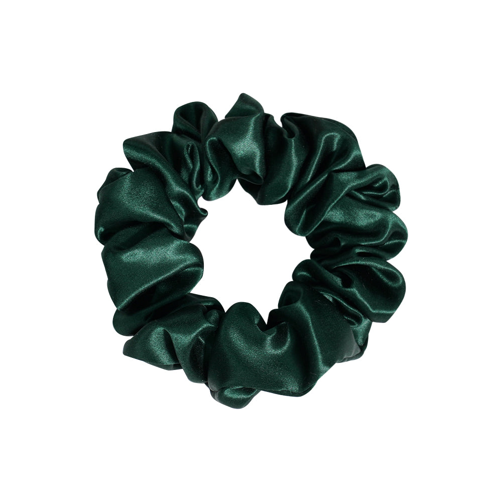 Zijden scrunchie in een luxe geschenkenset voor haarbescherming en stijl